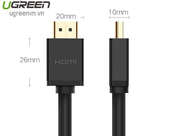 Cáp HDMI dài 30M cao cấp hỗ trợ Ethernet + 1080p@60hz HDMI chính hãng Ugreen 10114